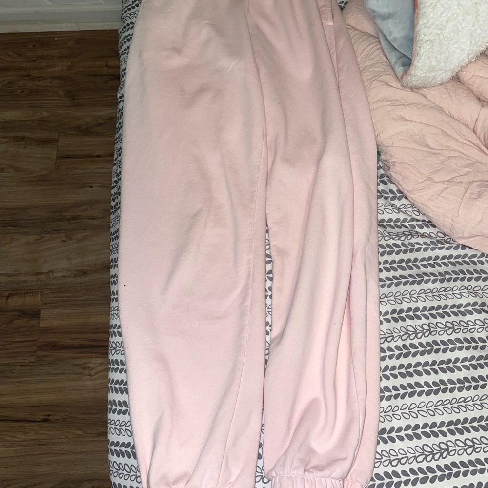 Brandy Melville pink sweatpants